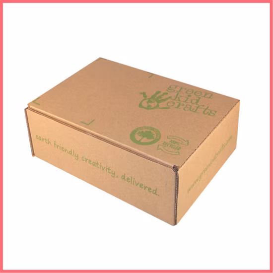 Custom 3/5 Ply Bc Flute Double Walls Corrugated Cardboard Brown Kraft Paper Packaging Carton Box for Heavy Fruit Electronic Moving Packing Shipping