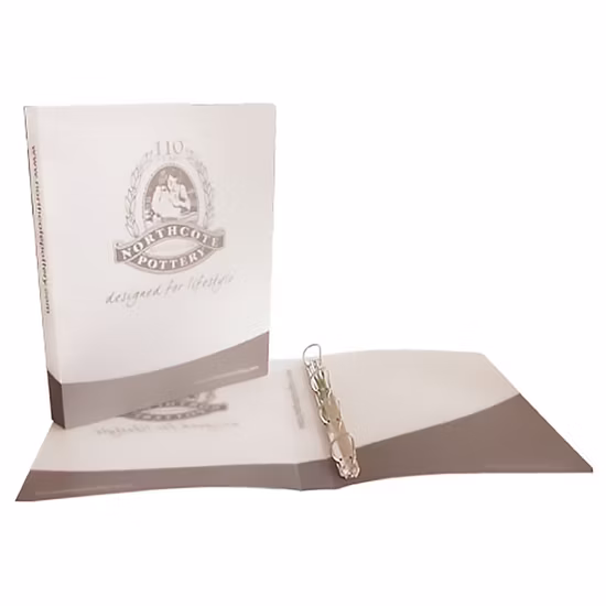 Custom Printing Promotion Stationery 6 Ring Binder PP File Folder