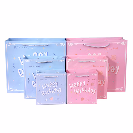Custom High Quality Cosmetic Paper Printing Shopping Gift Bag